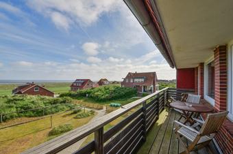 Meyenburg & Gerds Höft Appartements am Wattenmeer - Balkon