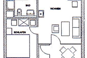 Fewo Appartementhaus Bernstein - Grundriss