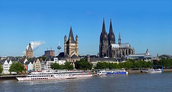 Rheinpanorama in Köln - KölnTourismus - Udo Haake